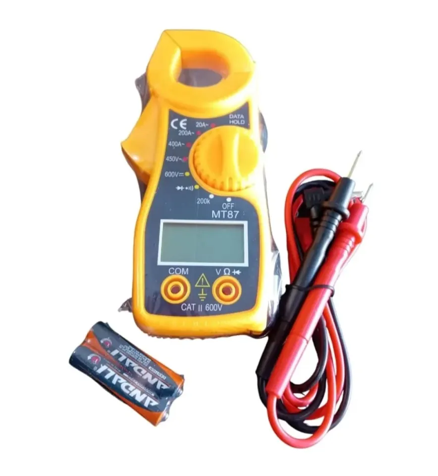 AMPERIMETRO DIGITAL MT87