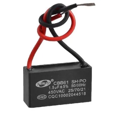 CAPACITOR 1,5MF 450V CUADRADO CON CABLE
