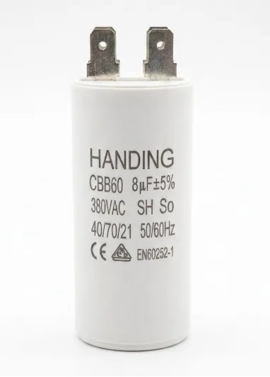 CAPACITOR 8MF 380V DE PLASTICO