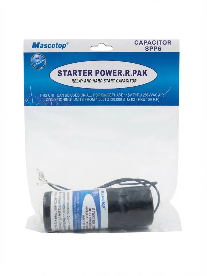 CAPACITOR INCREMENTA TORQUE 500% 1/2 A 10HP