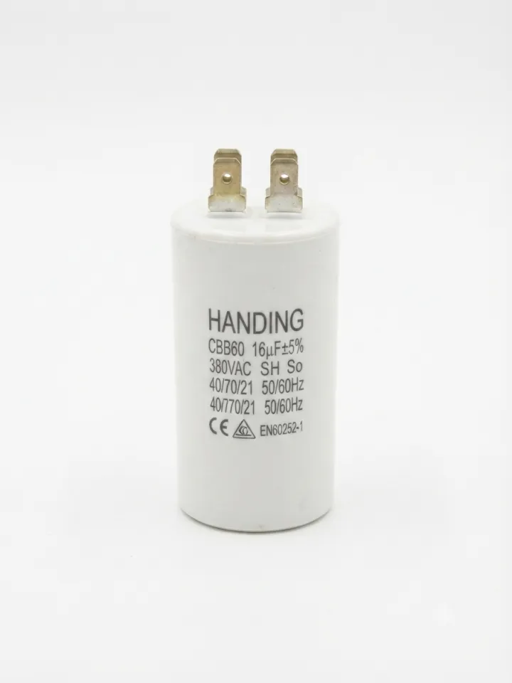 CAPACITOR 16MF 380V DE PLASTICO