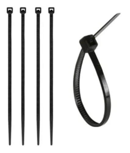 CINTILLO 4.8X300MM NEGRO JUSTER POR UNIDAD