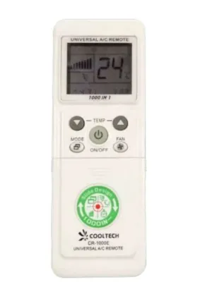 CONTROL UNIVERSAL PARA AIRE ACONDICIONADO 1000 CODIGOS
