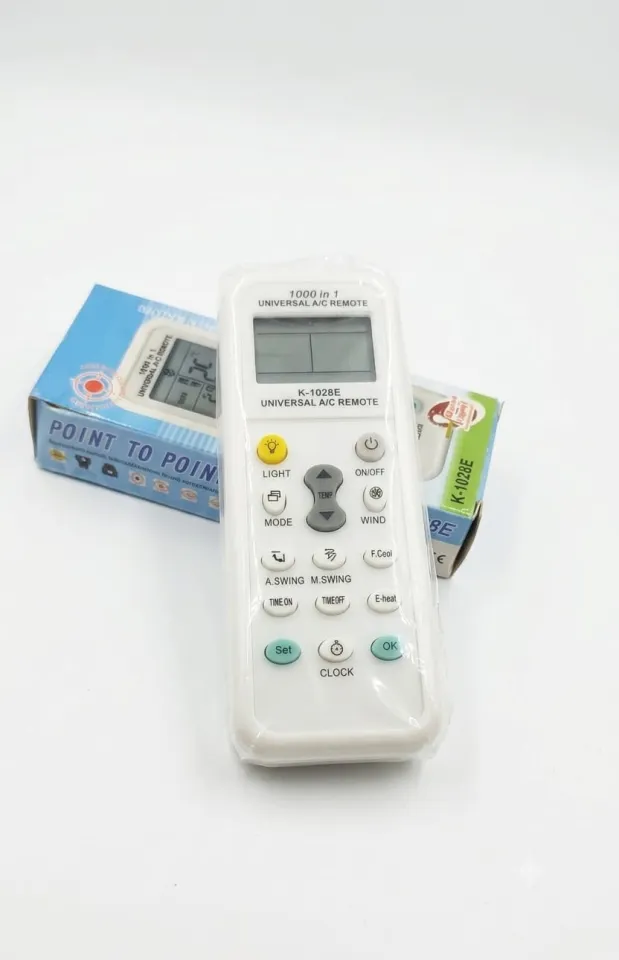CONTROL UNIVERSAL PARA AIRE ACONDICIONADOR 1000 EN 1 - ECO