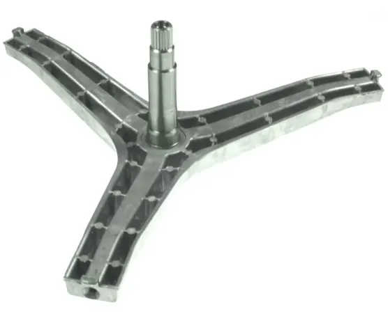 CRUCETA PARA LAVASECARROPAS SAMSUNG EJE ESTRIADO RULEMAN: 6205-6206 RETEN: 35X65,55X10/12