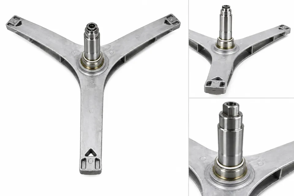 CRUCETA PARA LAVARROPAS TOKIO CECILIA-MIDAS-MIDEA-FAMA RULEMAN 6207-6206 RETEN 47X88X10