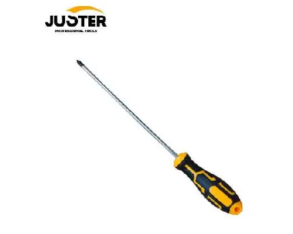 DESTORNILADOR MANGO DE GOMA 6MM *125MM CRUZ JUSTER (JLD12029)