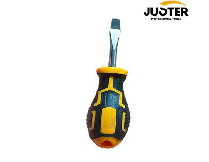 DESTORNILADOR MANGO DE GOMA 6MM *200MM CRUZ JUSTER (JLD12031)