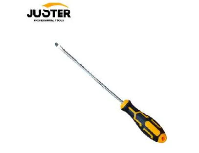 DESTORNILADOR MANGO DE GOMA 6MM *200MM PLANO JUSTER (JLD12032)