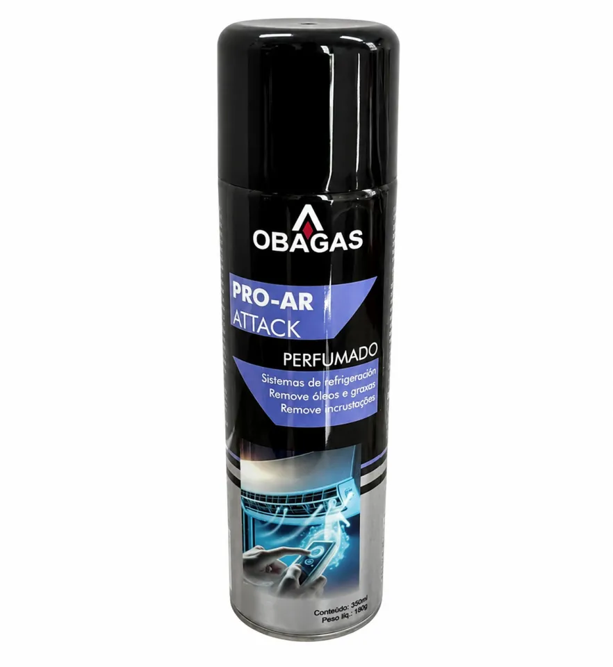 ESPUMA DE LIMPIEZA PARA AIRE ACONDICIONADO OBAGAS PERFUMADO 350ML.