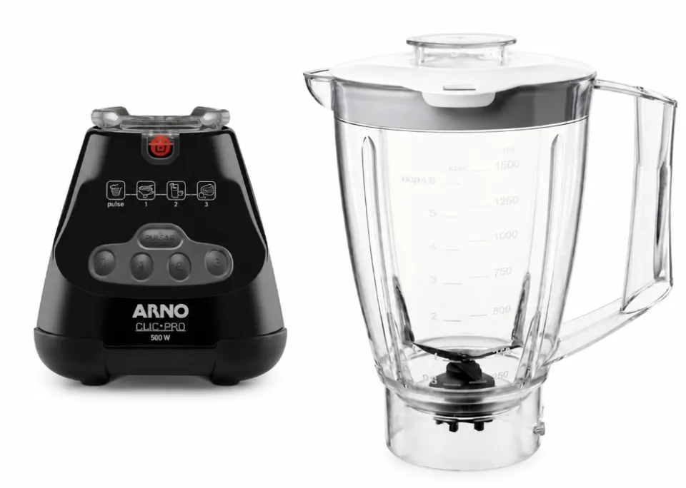 JARRA PARA LICUADORA ARNO FACICLIC CLIC PRO 500W/ FACICLIC JUICE DERLIN SANGEL TAPA BLANCA