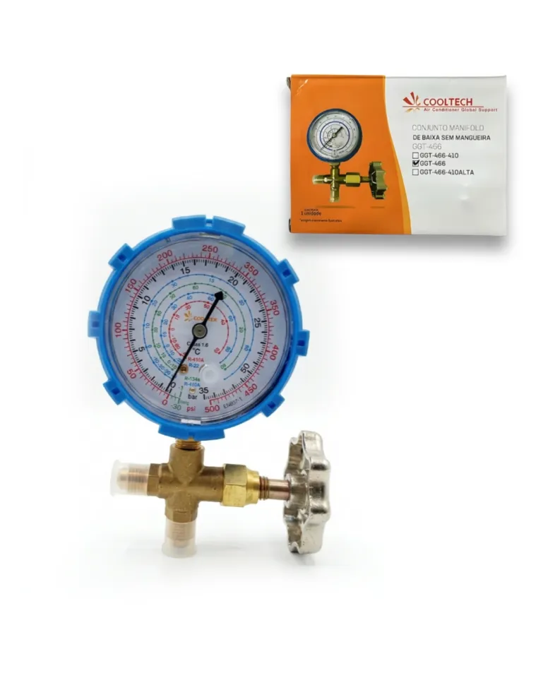 MANIFOLD CON RELOJ PARA R-410