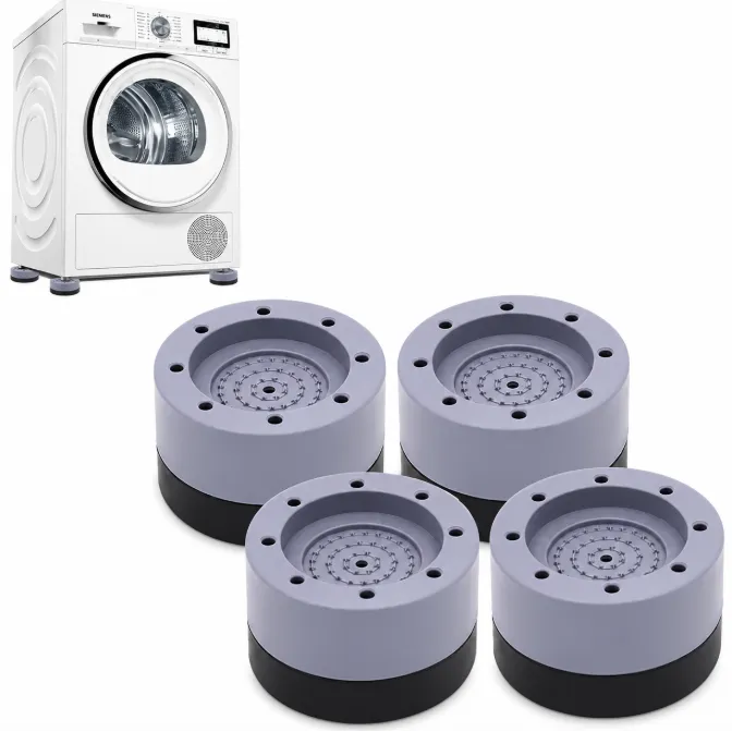 PATAS NIVELADOR PARA LAVASECARROPAS ANTI VIBRACION AJUSTABLE