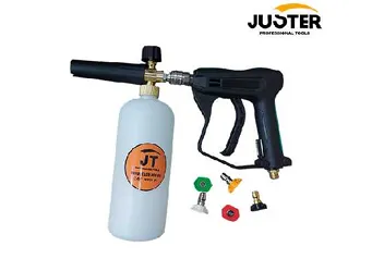 PISTOLA PARA ESPUMA PRO 1LTS JUSTER CON PICOS CAMBIABLES (JDQT0307)
