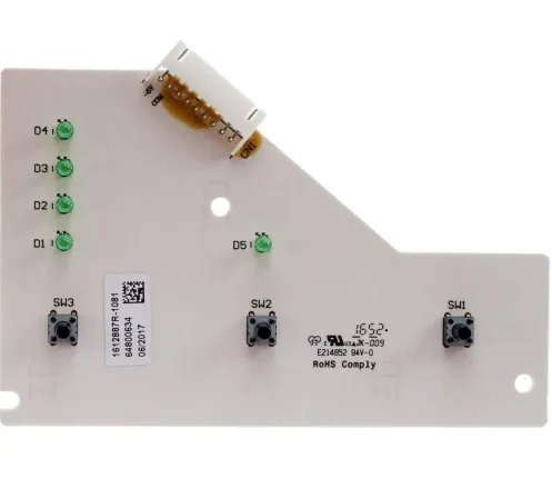 PLACA PARA LAVARROPAS ELECTROLUX INTERFACE LTE12 CODIGO: 64800634