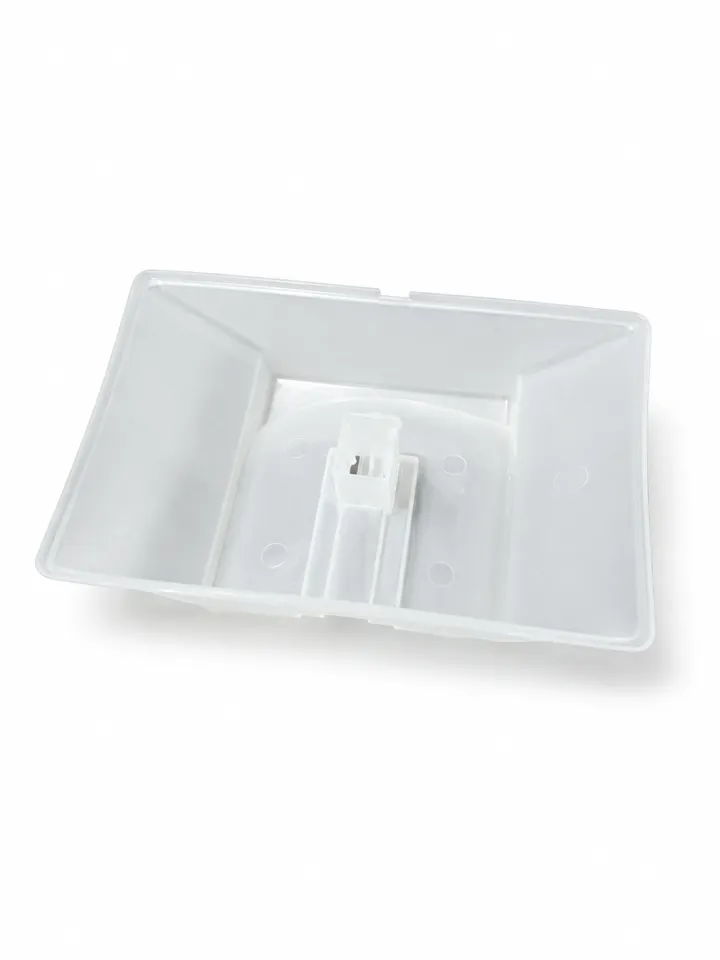 RECIPIENTE DE EVAPORACION PARA HELADERA (GRIS / TRANSPARENTE CON CLIP)