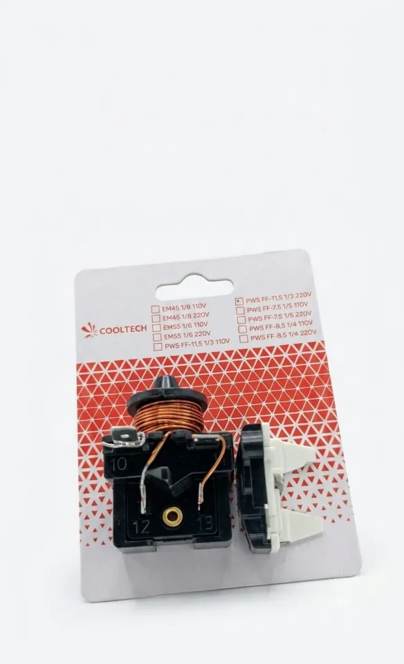RELAY EMBRACO CON PROTECTOR R-134 1/3 HP
