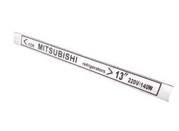 RESISTENCIA PARA HELADERA TIPO VIDRIO L - 13"