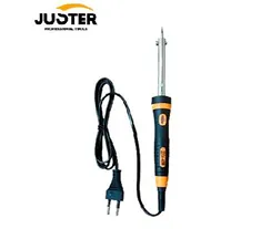 SOLDADOR PARA ESTAÑO JUSTER PUNTA FINA 40W 220V - MANGO DE GOMA