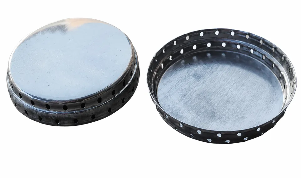 TAPA QUEMADOR DE COCINA MABE/ ESMALTEC BALI/ CONTINENTAL. ALUMINIO PEQUEÑO.