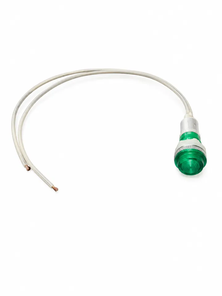 VISOR POLIETILENO VERDE PARA LAMPARA 220V