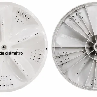 AGITADOR PARA LAVARROPAS ELECTROLUX 34CM BLANCO