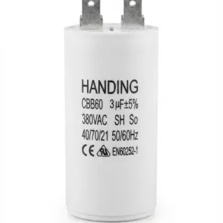 CAPACITOR 3MF 380V DE PLASTICO