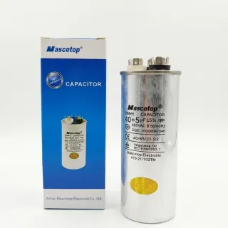 CAPACITOR 40+5MF 440V ALUMINIO