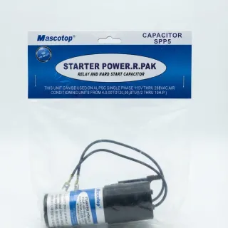 CAPACITOR INCREMENTA TORQUE 300% 1/2 A 5HP