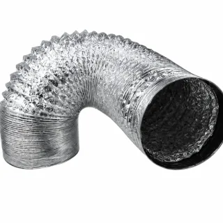 DUCTO FLEXIBLE DE ALUMINIO 10CM DE 3MTS