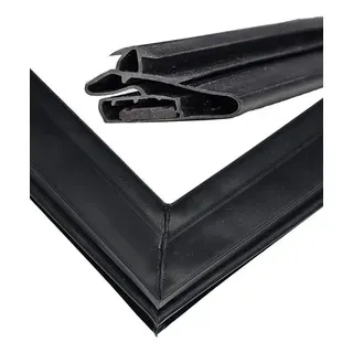 GOMA PARA HELADERA A PRESION CONTRAPUERTA (NEGRO) EL PAR