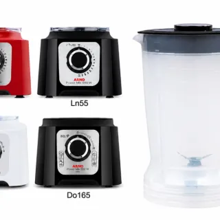 JARRA PARA LICUADORA ARNO POWER MAX 1000/ POWER MAX 700 Y ARNO MULTI CHEF 600W 4 EN 1. TRASLUCIDO