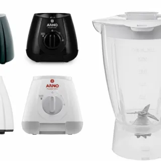 JARRA PARA LICUADORA ARNO OPTIMIX PLUS LN37/ FACICLIC TOP LN38/ EASY MIX/ POWER MIX 550W / LQ10-LQ11-LQ20-LQ32. TRANSLUCIDO