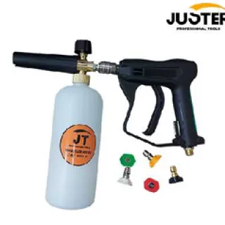 PISTOLA PARA ESPUMA PRO 1LTS JUSTER CON PICOS CAMBIABLES (JDQT0307)