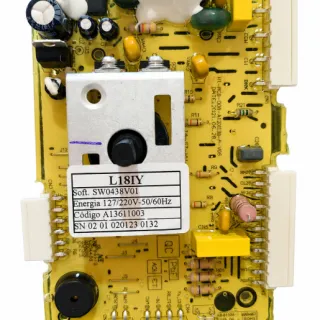 PLACA ORIGINAL PARA LAVARROPAS ELECTROLUX MODELO: L18IY CODIGO: A13611003