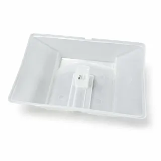RECIPIENTE DE EVAPORACION PARA HELADERA (GRIS / TRANSPARENTE CON CLIP)