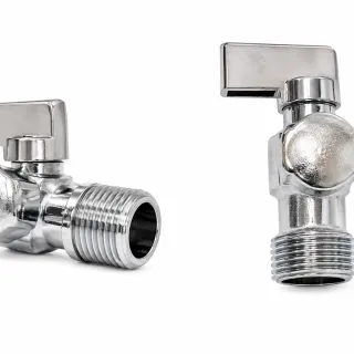 REGISTRO PARA MAQUINA DE LAVAR PET CROMADO (AGUA FRIA Y CALIENTE)