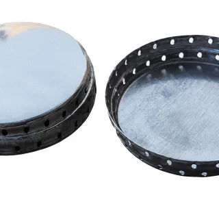 TAPA QUEMADOR DE COCINA MABE/ ESMALTEC BALI/ CONTINENTAL. ALUMINIO PEQUEÑO.