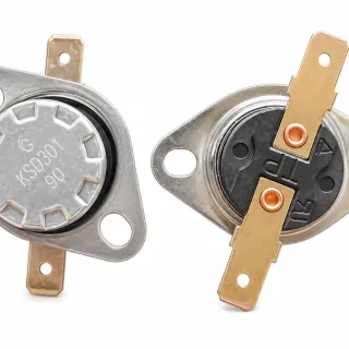 TERMOSTATO SECARROPA BIMETALICO 90° 250V 10A (SIN BOTON)