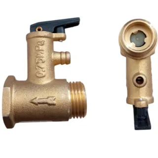 VALVULA DE SEGURIDAD CON PERILLA PARA TERMOCALEFON