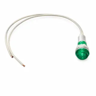 VISOR POLIETILENO VERDE PARA LAMPARA 220V