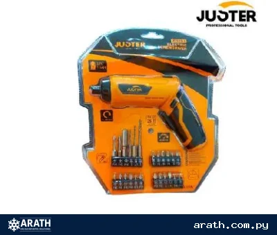 ATORNILLADOR A BATERIA 3.7V 25PC JUSTER (J0519-1)