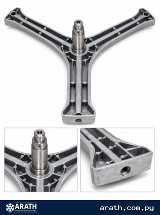CRUCETA PARA LAVARROPAS GOODWWATHER DW-F80821BW 8KG RULEMAN: 6305-6306 RETEN:37X77X12/14.5