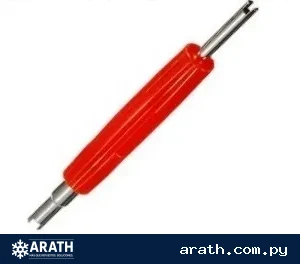 EXTRACTOR DE VALVULITA GRANDE ( PLASTICO ROJO)