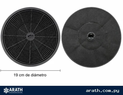 FILTRO DE CARBON PARA EXTRACTOR ELECTROLUX D:19CM