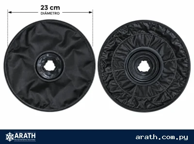 FILTRO A CARBON PARA EXTRACTOR DE COCINA D: 23CM QUALITEX