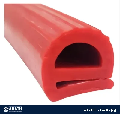 GOMA DE SILICONA PARA HORNO INDUSTRIAL DE ALTA TEMPERATURA POR METRO