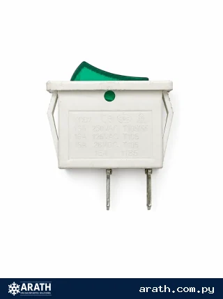 INTERRUPTOR PARA HELADERA 16A 250VAC T105 2 PATAS