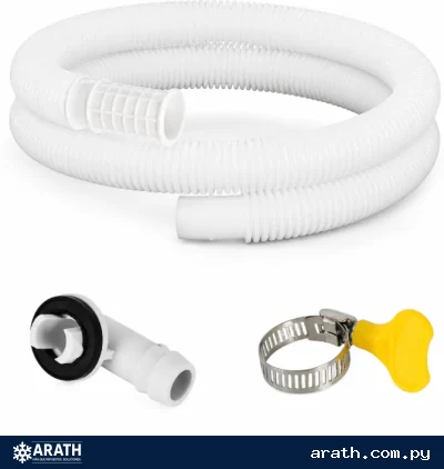 MANGUERA DE DESAGUE PARA AA de 2MTS CON ACCESORIOS