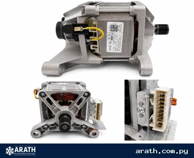 MOTOR PARA LAVARROPAS DE 9 PINES POLEA GRUESO (PARA VARIOS MODELOS)